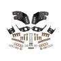 BMR Suspension CCK462H BMR 78-87 G-Body Coilover Conversion Kit Rear Adjustable Shock Mount Without CAB - Black Hammertone