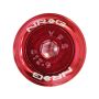 NRG FW-800RD Fender Washer Kit w/Color Matched M8 Bolt Rivets For Plastic (Red) - Set of 8