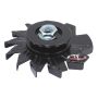 TUFF-STUFF TFS7600AB Alternator Stealth Black Fan and Pulley Combo