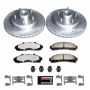 PowerStop K5079-36 Z36 Truck and SUV Carbon-Fiber Ceramic Brake Pad and Drilled & Slotted Rotor Kit