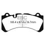 EBC Brakes DP4071R Yellowstuff Street And Track Brake Pads
