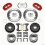 Wilwood 140-13665-R Narrow Superlite 4R Rear P-Brk Kit 12.88in Red Big Ford New 2.38in Off Bronco 5 x 5.50