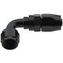 FRAGOLA FRG229006-BL Hose Fitting #6 90 Deg Pro-Flow Black