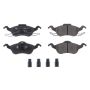 PowerStop 17-816 PowerStop - Z17 Low-Dust Ceramic Brake Pads with Hardware
