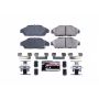 PowerStop Z23-496 PowerStop - Z23 Daily Driver Carbon-Fiber Ceramic Brake Pads with Hardware Kit