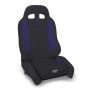 PRP Seats A9001045-201-M PRP EnduroCrawl Reclining Suspension Seat - Black/Purple Vinyl - Passenger