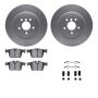 Dynamic Friction 4512-20065 Rotor Kit