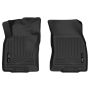 Husky Liners 14-18 Nissan Rogue / 14-15 Nissan X-Trail X-Act Contour Black Front Floor Liners