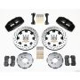 Wilwood 140-10736-D Dynapro 6 Front Hat Kit 12.19in Drilled 90-99 Civic w/240 mm Disc