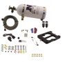Nitrous Express 40080-10 Q-JET/HOLLEY SPREAD BORE HITMAN (100-150-200HP) WITH 10LB BOTTLE
