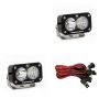 Baja Designs 487803 S2 Pro Black LED Auxiliary Light Pod Pair