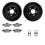 Dynamic Friction 8512-63049 Rotor Kit
