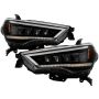 SPYDER 5088697 High-Power LED Module (High Beam And Low Beam) Equipped Headlights - Black