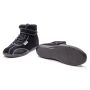 Shoe Mid Top Black Size 6