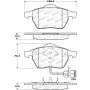 Stoptech 308.05550 Street Brake Pads - Front