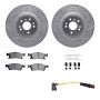 Dynamic Friction 7222-63003 Rotor Kit