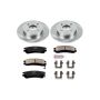 PowerStop KOE5133 OE Stock Replacement Low-Dust Ceramic Brake Pad and Rotor Kit