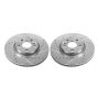 PowerStop EBR1000XPR PowerStop Evolution Performance Drilled, Slotted & Plated Brake Rotor Pair