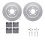 Dynamic Friction 4512-27067 Rotor Kit