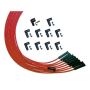 MOROSO MOR52001 Ultra Plug Wire Set Universal V8 Red