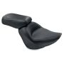 Mustang Motorcycle 76246 Mustang 06-17 Harley Softail Wide Tire (200mm) Standard Touring Passenger Seat - Black