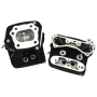 S&S Cycle 106-6064 84-99 Performance Replacement Low Compression 76cc Cylinder Heads - Wrinkle Black