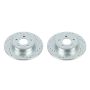PowerStop EBR1488XPR PowerStop Evolution Performance Drilled, Slotted & Plated Brake Rotor Pair