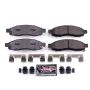 PowerStop Z23-1015 PowerStop - Z23 Daily Driver Carbon-Fiber Ceramic Brake Pads with Hardware Kit