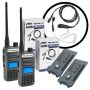 Rugged Radios RUGGED-OUTDOOR-PACK GREAT OUTDOORS PACK - GMR2 PLUS - GMRS / FRS Two Way Handheld Radios with Accessories
