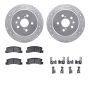 Dynamic Friction 7512-76078 Rotor Kit