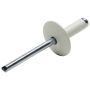 ALLSTAR PERFORMANCE ALL18011 Lg Hd Rivet White 250pk