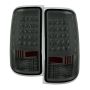 SPYDER 5081599 Xtune GMC Sierra 07-13 LED Tail Lights Smoke ALT-ON-GS07-G2-LED-SM