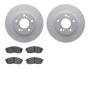 Dynamic Friction 4502-67076 Rotor Kit