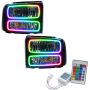 Oracle Lighting 7147-504 SMD Pre-Assembled Headlights, Black Bezel, ColorSHIFT(tm) - Simple