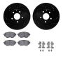 Dynamic Friction 8512-80047 Rotor Kit