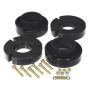 Prothane 04+ Ford F150 Front Coil Spring 2.5in Lift Spacer - Black