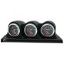 AutoMeter 8200 GAUGE KIT, 3 PC, WRANGLER (JK) 07-10, OIL PSI/AXLE TEMP/VOLT