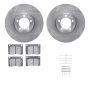 Dynamic Friction 6512-63121 Rotor Kit