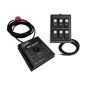 SPOD SL-RAM-36-R SourceLT on RAM Mount w/ Red LED Switch Panel (36 In Battery Cables)