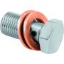 TwinPower 035958 Twin Power Chrome Brake Fitting 7/16 Inch Banjo Bolt