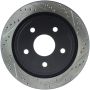 Stoptech 127.67054L Slotted & Drilled Sport Brake Rotor