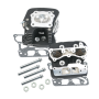 S&S Cycle 900-0410 99-05 BT .585in RW Conical Steel/w/o Compression Release Head Kit - Black