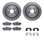Dynamic Friction 6512-52076 Rotor Kit