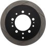 Stoptech 126.44157SR Power Slot 08-09 Lexus LX450/470/570 / 07-09 Toyota Tundra Slotted Right Rear Rotor