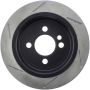 Stoptech 126.34094SL Power Slot 07-09 Mini Cooper/Cooper S Rear Left Slotted Rotor