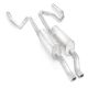 Stainless Works RAM09CB-S 2009-16 Dodge Ram 5.7L Truck Exhaust 3in X-Pipe S-Tube Mufflers Under Bumper Exit
