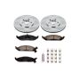 PowerStop KOE1679 OE Stock Replacement Low-Dust Ceramic Brake Pad and Rotor Kit