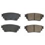 PowerStop 16-2391 Z16 Low-Dust Ceramic Brake Pads