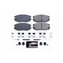 PowerStop Z23-1125 PowerStop - Z23 Daily Driver Carbon-Fiber Ceramic Brake Pads with Hardware Kit