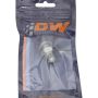DeatschWerks 6-02-0615 6AN Male Flare to M16 X 1.5 Male Metric Adapter (Incl. Crush Washer) - Titanium